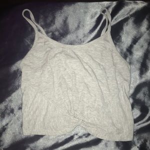 Gray tank top